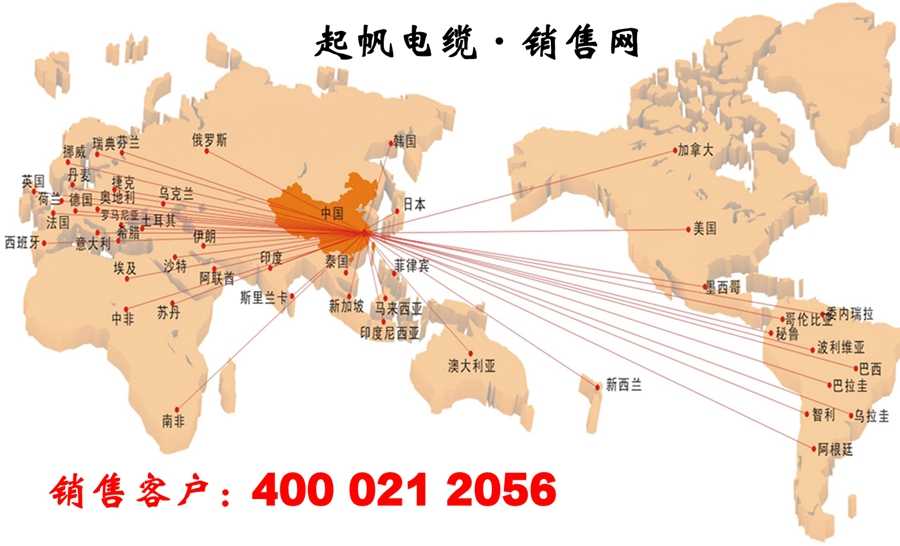 起帆電纜世界營(yíng)銷(xiāo)網(wǎng)絡(luò)